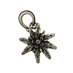 Silver Alpine Scarf ornament